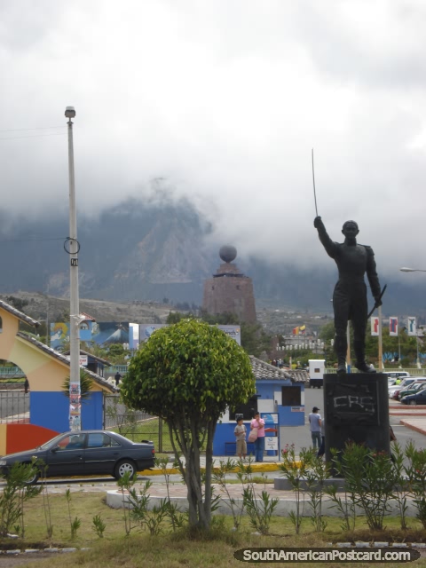 Mitad del Mundo north of Quito. (480x640px). Ecuador, South America.