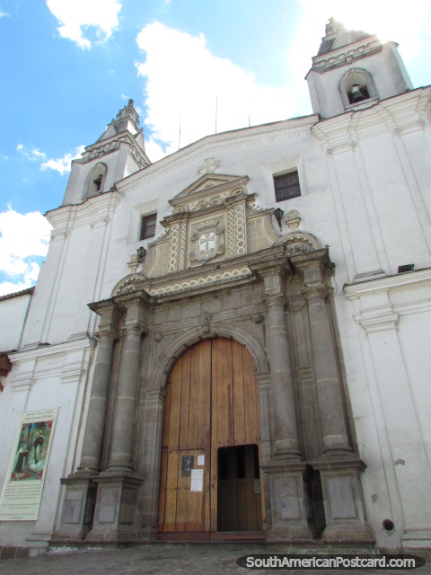 Mosteiro em Quito, Monasterio de el Carmen Alto. (480x640px). Equador, Amrica do Sul.