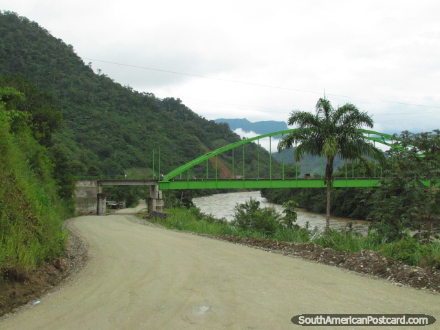 Outra ponte em La Saquea. (640x480px). Equador, América do Sul.