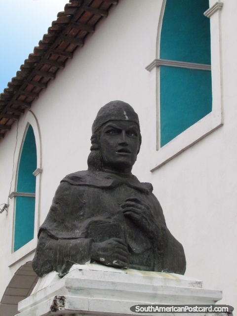 Al Gran Orador Padre Manuel Salcedo - Agustino, 1829-1870, Latacunga. (480x640px). Ecuador, South America.