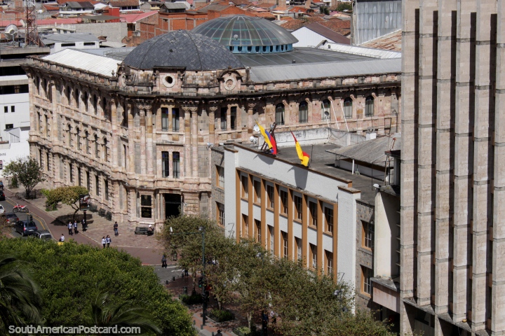 O Palácio de Justiça Cuenca - Corte Provincial de Justicia do Azuay. (720x480px). Equador, América do Sul.