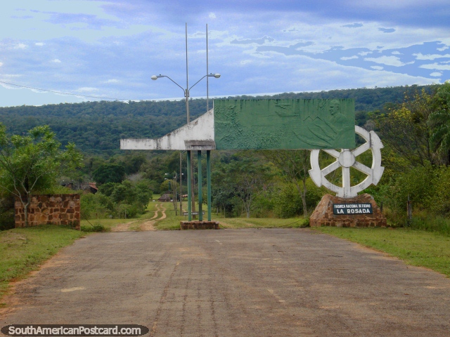 Entrance of Ybycui National Park. (640x480px). Paraguay, South America.