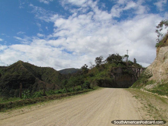 Scenic drive from La Balza to San Ignacio, 1hr 20mins. (640x480px). Peru, South America.