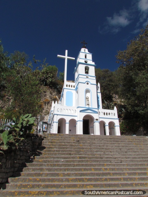 Church dedicated to Santisima Virgen de Fatima in Cajamarca. (480x640px). Peru, South America.