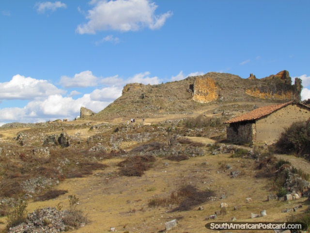 Ruinas de Marcahuamachuco, centro ceremonioso de la cultura de Wamachuko. (640x480px). Per, Sudamerica.