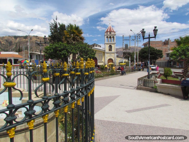 Plazuela Belen en Huaraz. (640x480px). Per, Sudamerica.