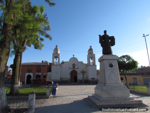 Plaza Maria Parado de Bellido in Ayacucho. (640x480px). Peru, South America.