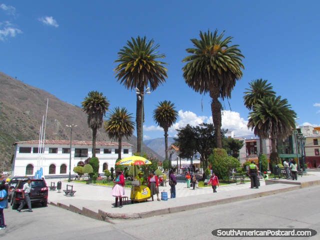 Plaza de Armas in Abancay. (640x480px). Peru, South America.