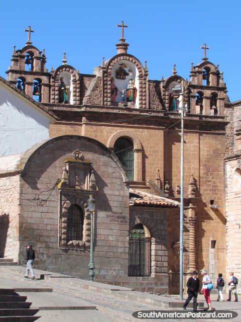 Capilla del Santisimo Sacramento in Cusco. (480x640px). Peru, South America.