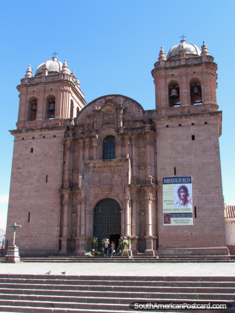 Parroquia de Belen, igreja de Belen, Cusco. (480x640px). Peru, Amrica do Sul.