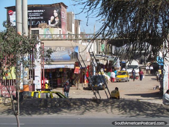 A small town just south of Ica. (640x480px). Peru, South America.