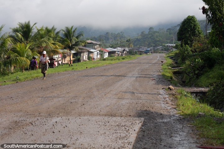 Nuevo San Martin, community north of Pizana, the Tingo Maria to Tarapoto road. (720x480px). Peru, South America.