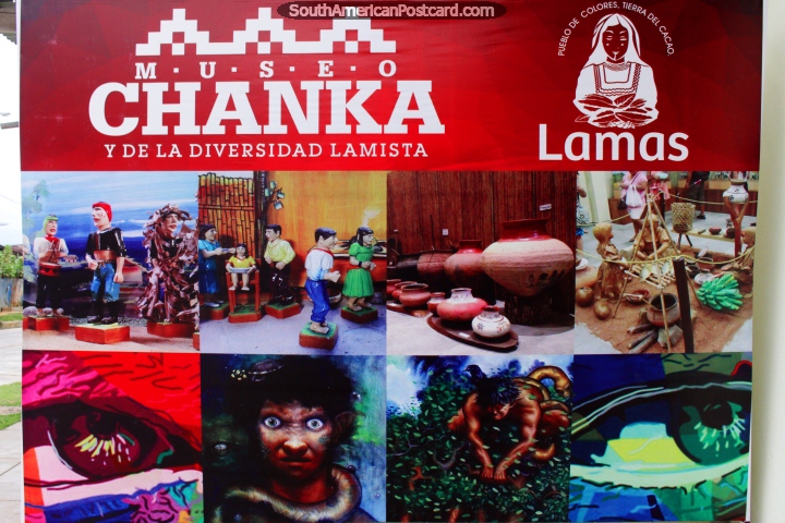 Museu em Lamas, Museu Chanka com exposies tradicionais e culturais. (720x480px). Peru, Amrica do Sul.