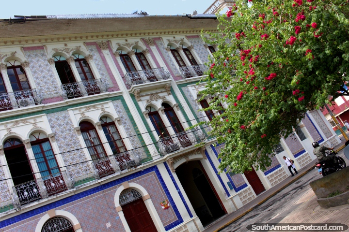 Portuguese buildings in Iquitos, obviously they were in Peru as well as Brazil. (720x480px). Peru, South America.