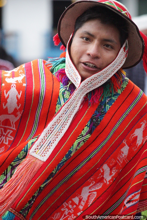 Cusco, uma cidade de festivais culturais e danas. (480x720px). Peru, Amrica do Sul.