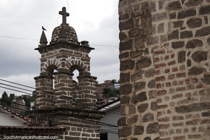 San Cristobal Temple (1540), the first temple in Ayacucho. (720x480px). Peru, South America.