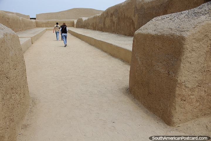 Chan Chan, an archaeological site 5kms from central Trujillo. (720x480px). Peru, South America.