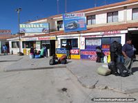 Argentina Photo - La Quiaca bus terminal.