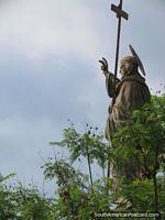 Argentina Photo - Jesus monument at the top of Cerro San Bernardo in Salta.