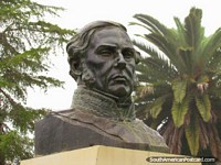 General Justo Jose de Urquiza (1801-1870) monument at Plaza Artigas in Colon. Argentina, South America.