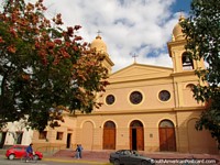 Church Nuestra Senora del Rosario in Cafayate. Argentina, South America.