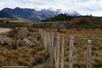Route 65 to Traful, unsealed road with beautiful landscapes to see along the way. Argentina, South America.