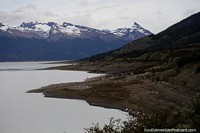 Larger version of Rugged terrain in the Patagonia between El Calafate and Perito Moreno Glacier.