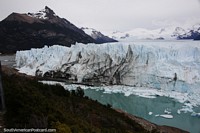 Larger version of An icy wilderness in the mountains at Perito Moreno Glacier, El Calafate.