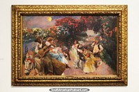 Joaquin Sorolla and Bastida (1863-1923), painting, La Ultima Copla, museum of fine arts, Neuquen.