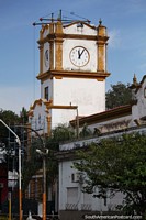 Government building with clock tower in Esquina.