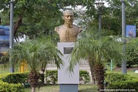 General Ignacio Hamilton Fotheringham (1842-1925), soldier in the Paraguay war and first governor of Formosa, bust in Formosa.