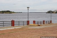 The Paraguay River, view from Formosa towards Alberdi in Paraguay.