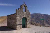 San Rafael Chapel, Molino Rock, 3457 meters above sea on Route 33.