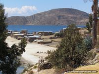 Versão maior do Vistas deslumbrantes na Ilha do Sol, Lago Titicaca.