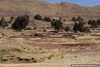 A beautiful place to live around the hills between Desaguadero and Tiwanaku. Bolivia, South America.