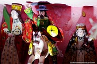 Santiago Matamoros (Saint James o mouro-matador) a cavalo, um retábulo de altar, Museu de Musef, Sucre. Bolívia, América do Sul.