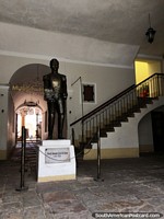 Antonio Jose de Sucre (1795-1830), Venezuelan independence leader, ex-president of Bolivia, statue in Sucre. Bolivia, South America.