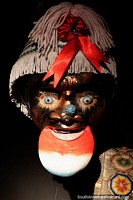 Kaisilla mask, made from plaster molded felt, the Waka Waka dance, Musef museum, La Paz.