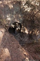 Cueva de Yeso, en el punto noroeste de la presa en San Ignacio de Velasco.
