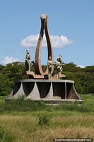 Power Generation Monument in Ilha Solteira.