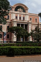 Nice buildings around Freedom Plaza in Belo Horizonte - the Ministry of Culture building (1897).