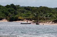 Quiet and secluded beach across the river in Itacare - Pontal Beach.