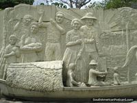 Brazil Photo - The monument of Pioneers represents the union of the natives and first pioneers of the Boa Vista region.
