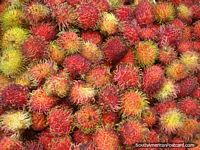 Exotic Amazon fruit in the markets of Manaus. Brazil, South America.