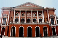 Teatro de prestigio en Belem - Teatro da Paz. Brasil, Sudamerica.