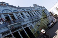 Edifïcio histórico muito velho em Lapa, Rio de Janeiro. Brasil, América do Sul.