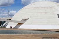 ¡Usted puede ser sorprendido saber que el Museo Nacional en Brasilia está situado en el Planeta Tierra! Brasil, Sudamerica.