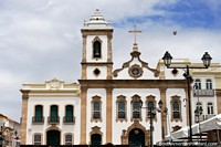 Church Sao Domingos in Salvador, impressive old building. Brazil, South America.