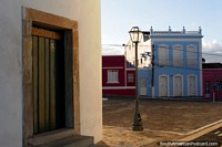 Architecture of buildings in the town of Penedo. Brazil, South America.