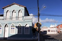 Houses and interesting buildings around the historical center of Penedo. Brazil, South America.